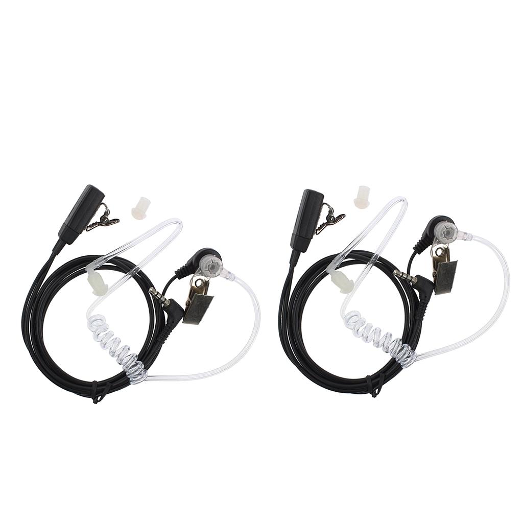 2Pieces Acoustic Tube Earpiece Headset for Vertex VX-1R Radio