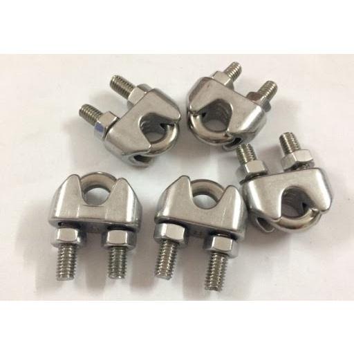 Ốc siết cáp inox 304 phi 2, 3, 4, 5  cáp thép giá sỉ THÁI BÌNH VINA