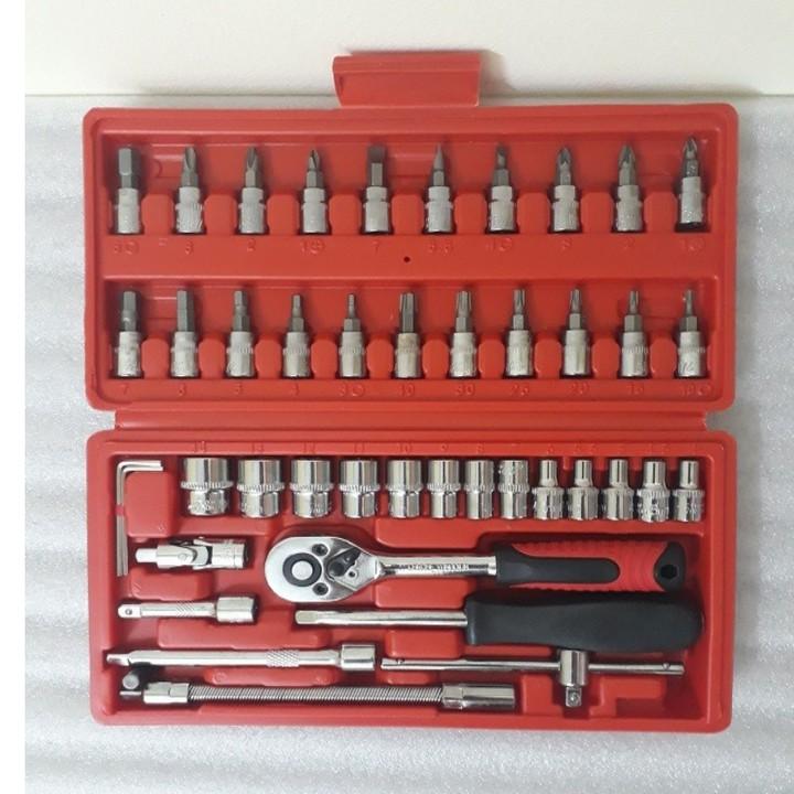 Bộ dụng cụ mở ốc vít 46 chi tiết - 46mon - Bộ 46 mon
