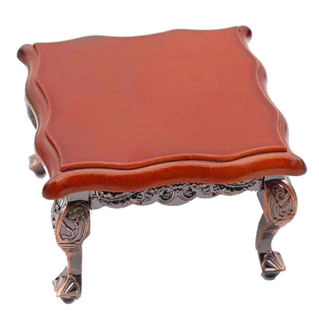 Wooden Dollhouse Furniture Set Dollhouse Miniature Dining Table Chair Wooden Dollhouse Furniture Set