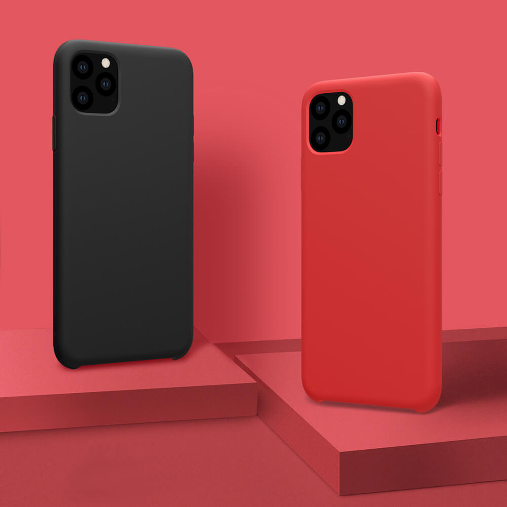 Ốp lưng chống sốc silicon cho iPhone 11 Pro Max mỏng 1mm hiệu Nillkin Flex Pure Cover Case - hàng nhập khẩu