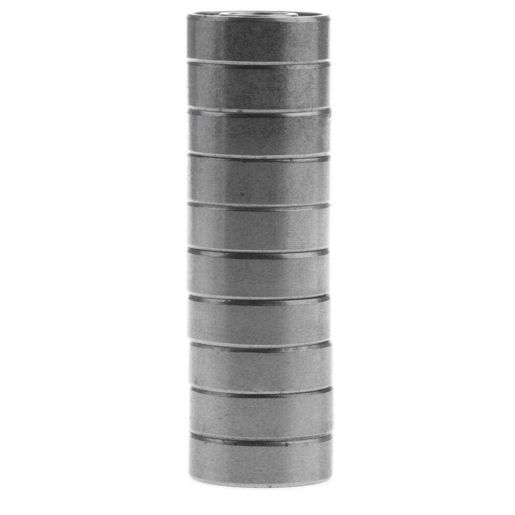 4x10Pcs 608 Skate Ball Bearings for Skateboard Scooter Hockey Silver