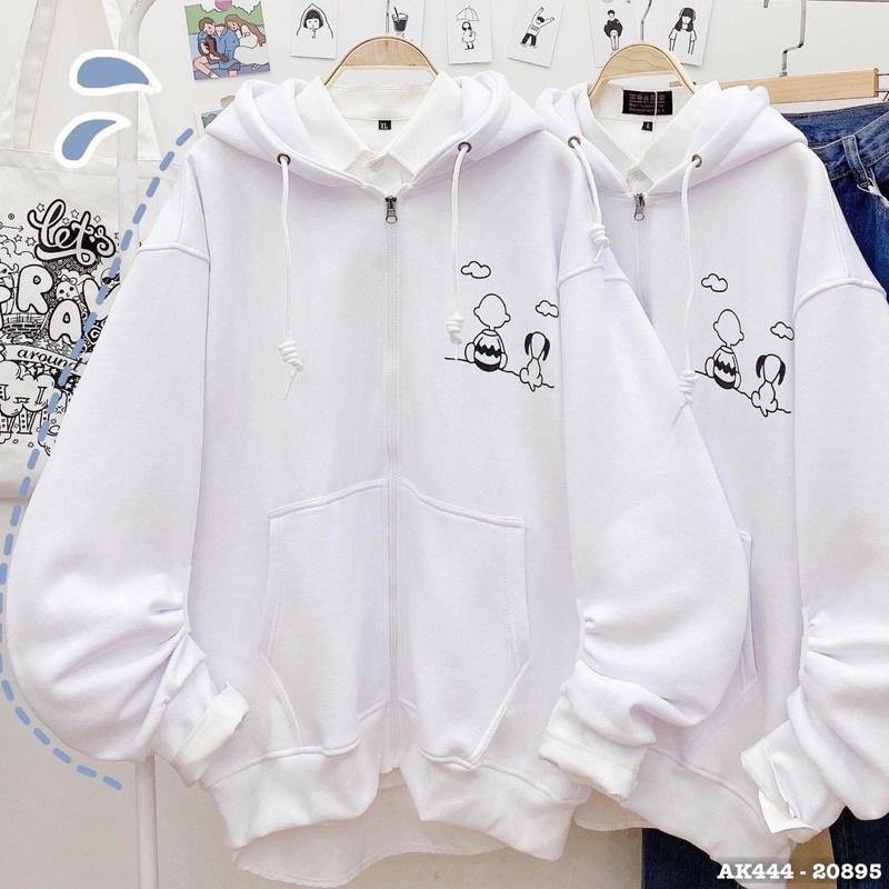 Áo Khoác Nam Nữ Nỉ Bông Dày Hàng QC Jackets Nỉ Đôi BABY & DOG