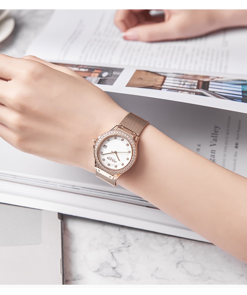 Đồng Hồ Julius Star JS-040 Sapphire Tặng Kèm Viền Mặt Đồng Hồ