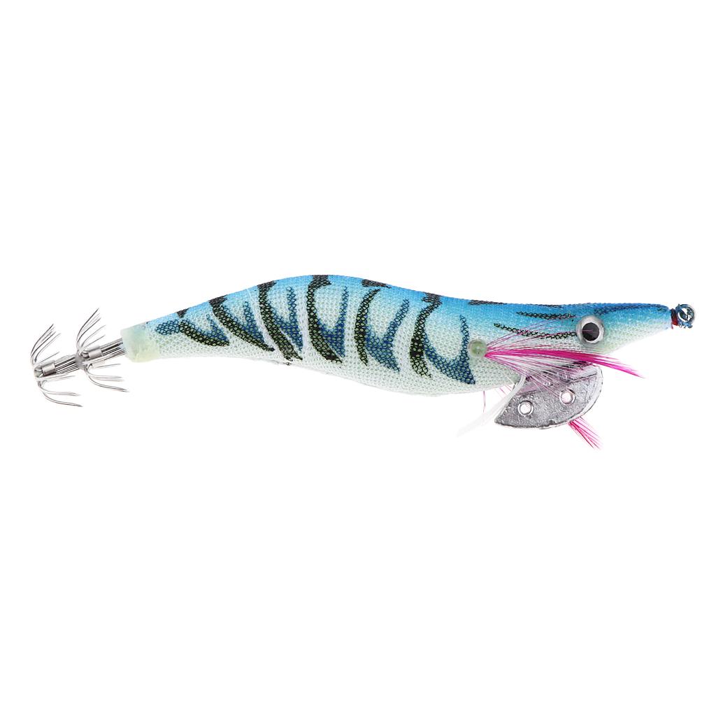 Silicone Simulation Noctilucent Soft Prawn Shrimp Fishing Lure Hook Bait