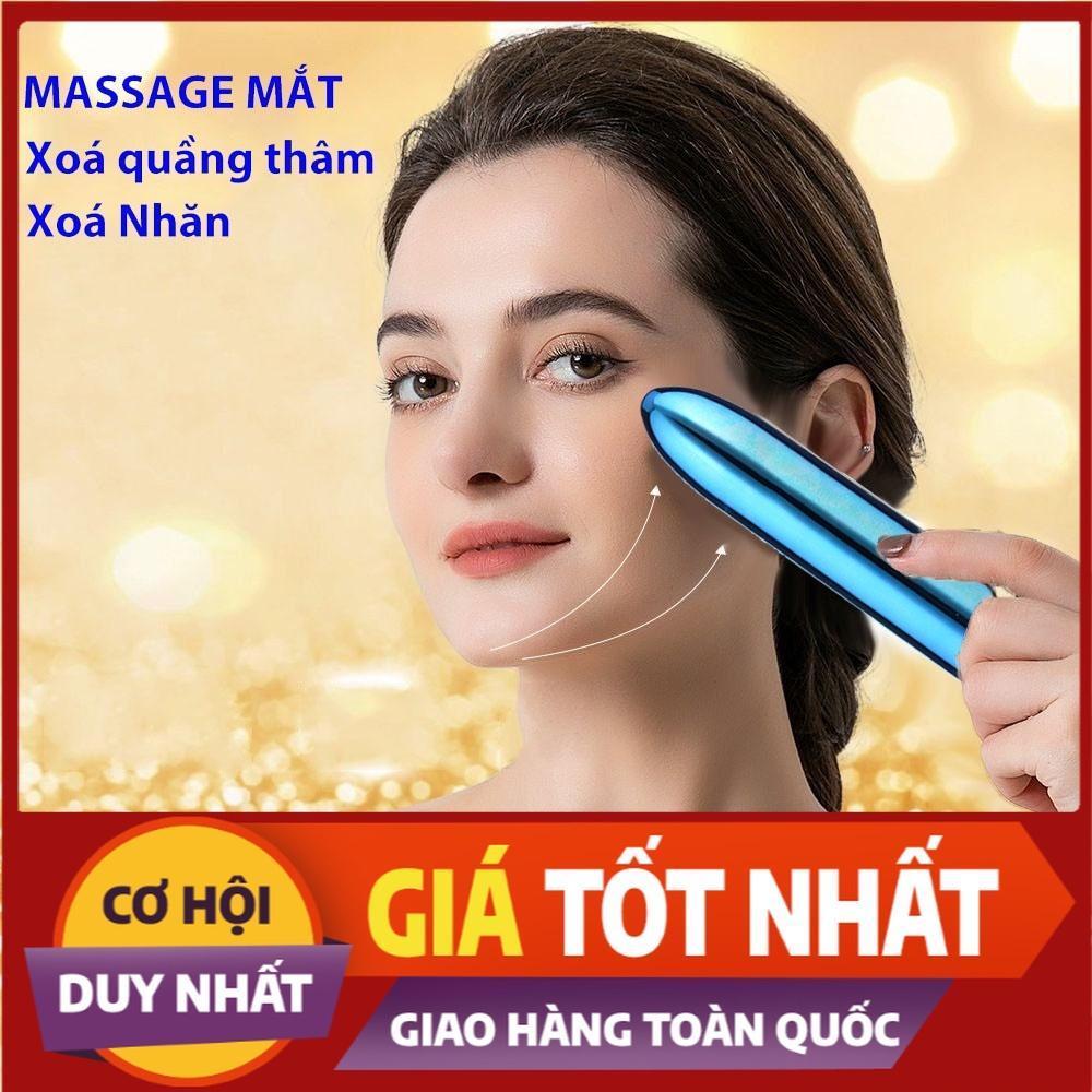 Máy Massage Mắt Chiếc Bút Chống Thâm Quầng, Thư Giãn Bọng Mắt Mini Tại Nhà Giá Rẻ Loại Mạnh Tốt (Hàng Chính Hãng)