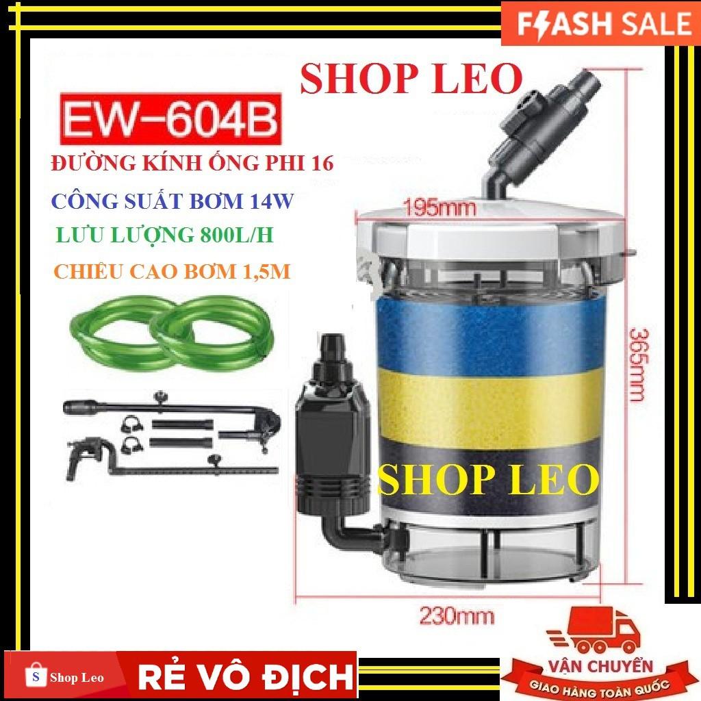 Lọc ngoài SunSun EW 604B ( Trong suốt size to) - phụ kiện thủy sinh