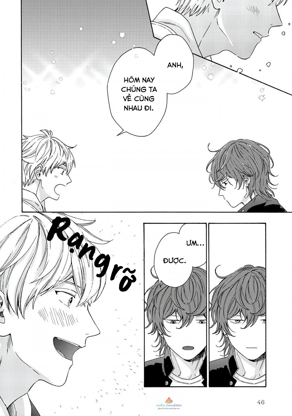 ngôi sao hạng nhất được vẽ bằng nụ hôn chapter 2 13