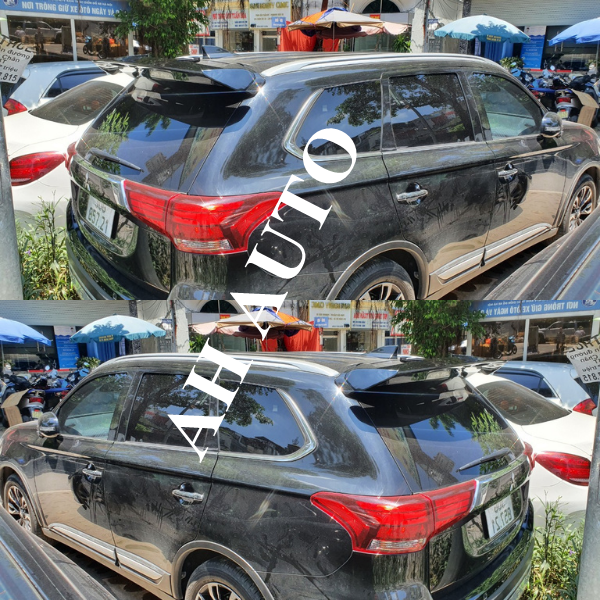 Đuôi gió,Đuôi cá,Thể Thao mẫu hatchback dành cho outlander HÀNG LOẠI 1 Cao Cấp - Chưa Sơn