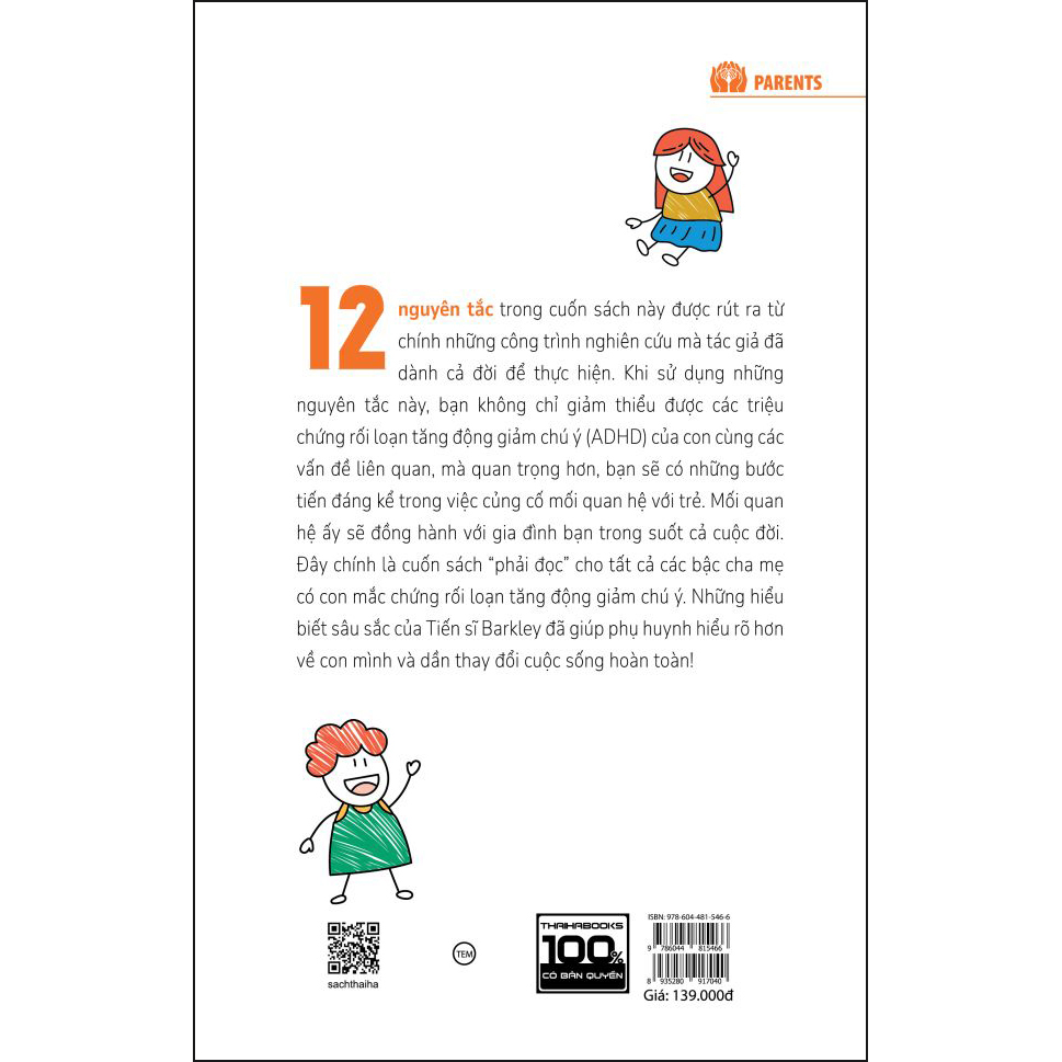 Nuôi Dạy Trẻ Mắc Hội Chứng Rối Loạn Tăng Động Giảm Chú Ý (ADHD)