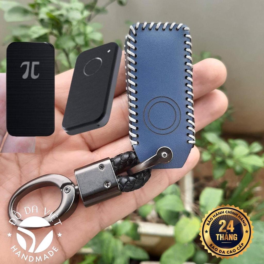 Bao Da Chìa Khóa Remote Pitech chống trộm, keyfob Pi V1 và V2 da thật 100%, bảo hành 2 năm