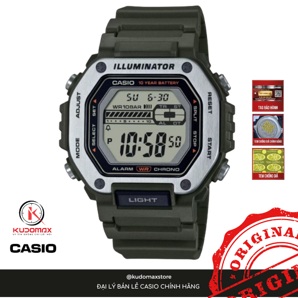 Đồng Hồ Nam Casio MWD-110H-3AV