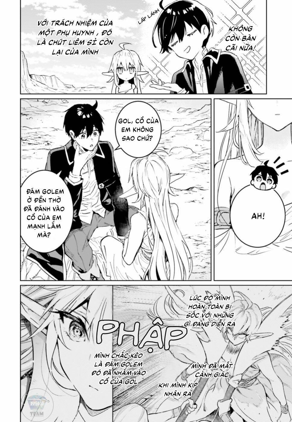 the sorcerer king of destruction and the golem of the barbarian queen chapter 7 14