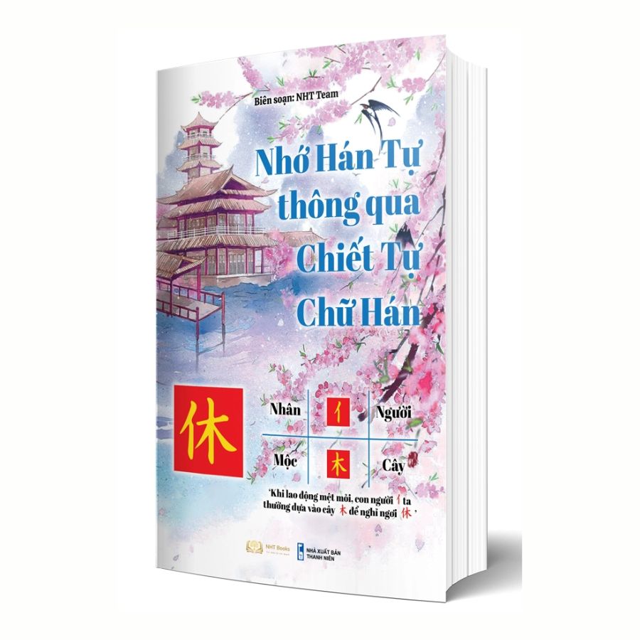 Sách-Combo: Nhớ Hán Tự Thông Qua Chiết Tự Chữ Hán + Nhớ Nhanh 214 Chữ Hán + Vở tập viết 214 Bộ Thủ Chữ Hán NHT Books