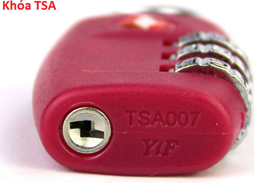 Khóa số mini du lịch chuẩn TSA cho vali, túi xách, balo, tủ cá nhân
