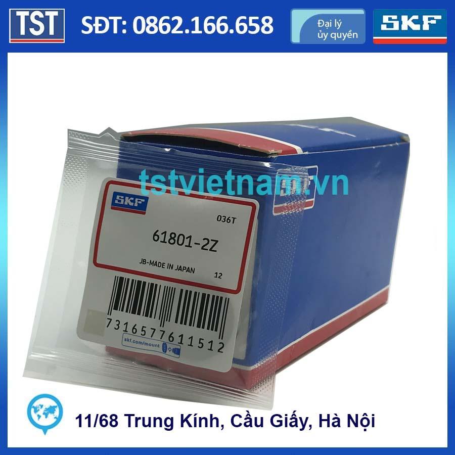 Vòng bi bạc đạn SKF 61801-2Z