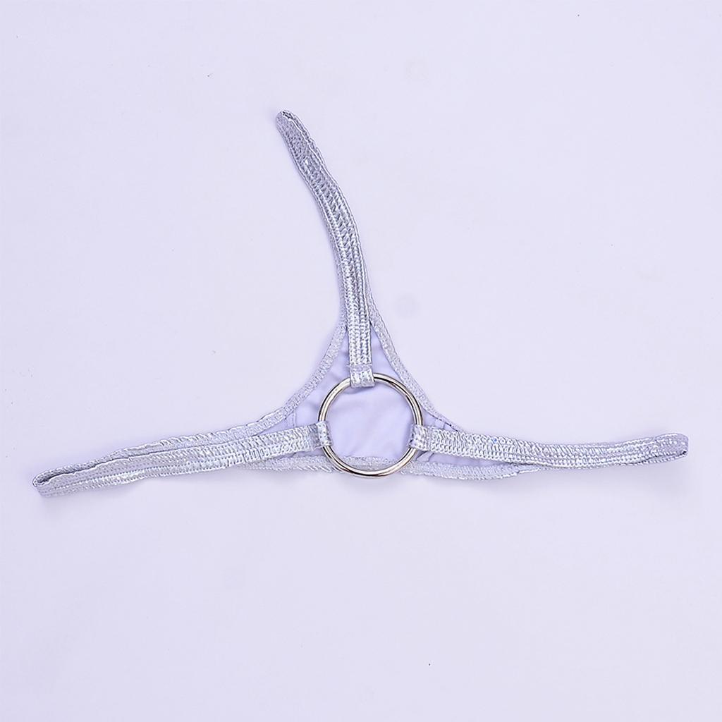 2-3pack Mens Open Ring Thong Jockstrap Stretch Underwear Shorts Brief G-string