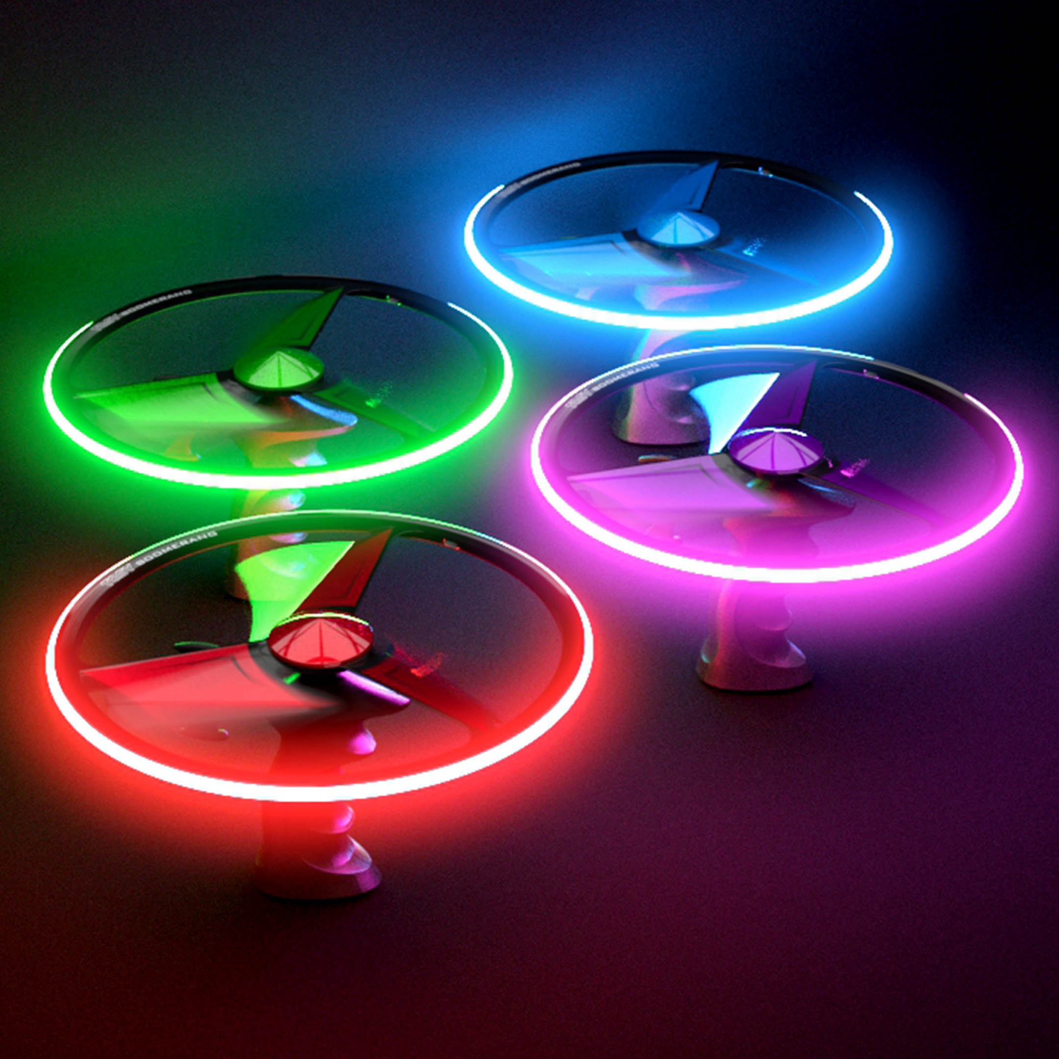 Set ĐĨA NÉM ULTIMATE và BOOMERANG TOSY FLYING DUO - 36 LEDs Xanh lá