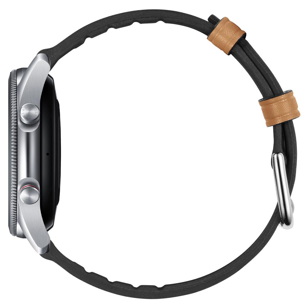 Dây Đeo Galaxy Watch 3 (41mm)/(45mm) Watch Band Retro Fit (20mm) - hàng chính hãng  - Đen - 45mm/22mm