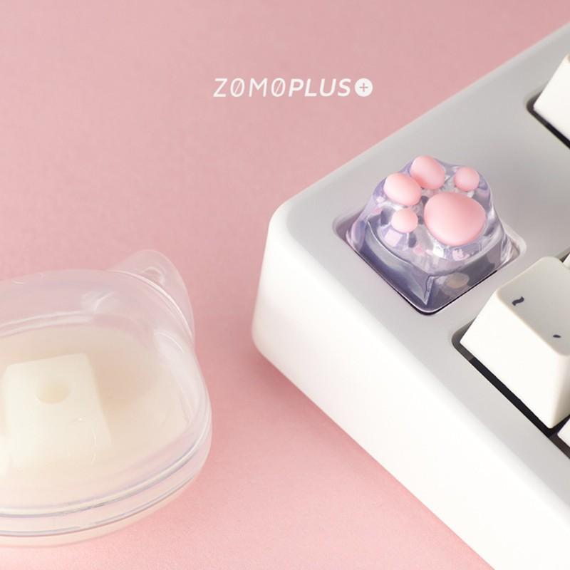 Nút Bàn Phím Cơ 3d Hình Dấu Chân Mèo