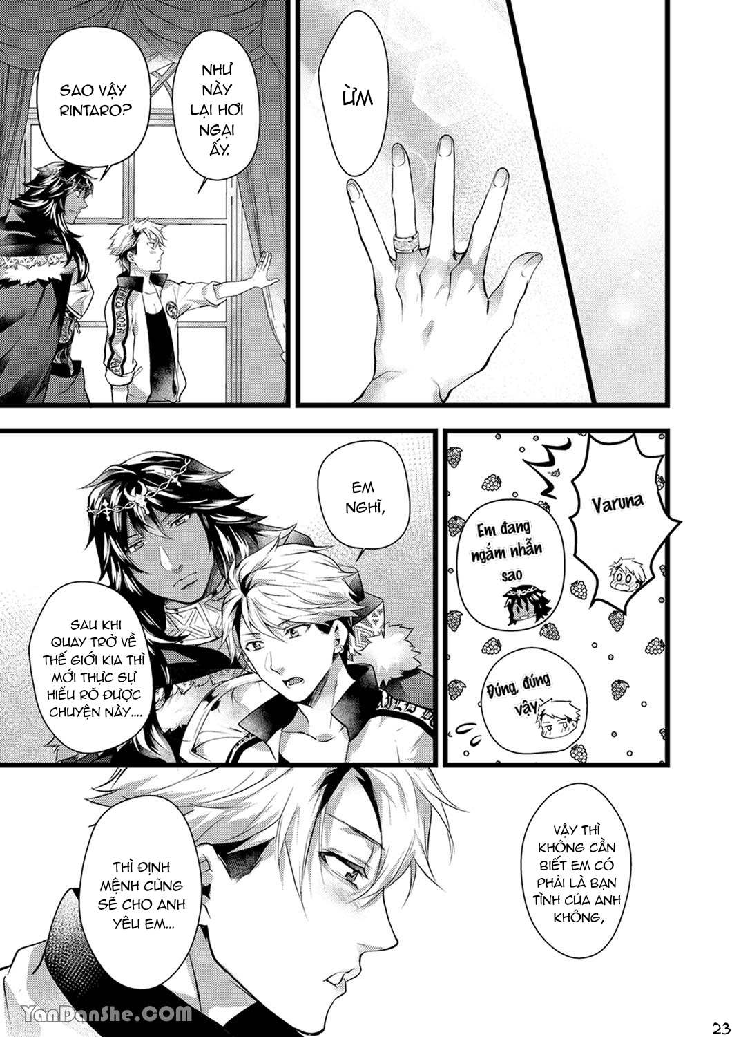 cậu du côn omega và gã thú cuồng dâm chapter 26.2 9