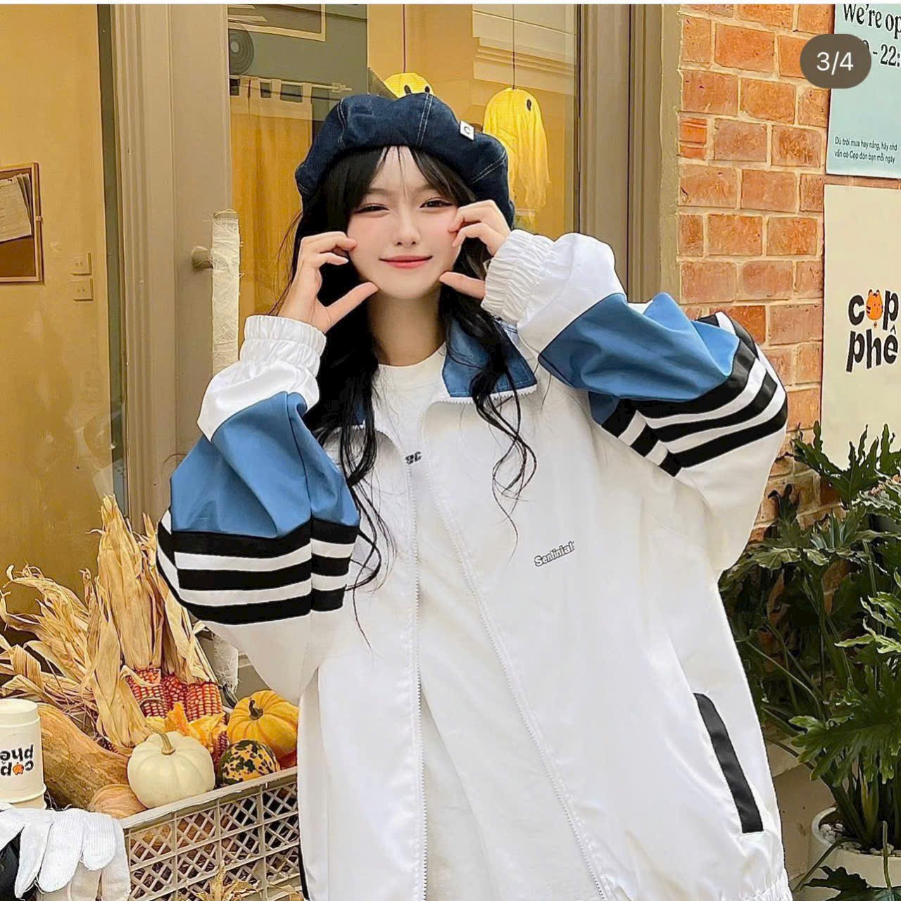 Áo khoác dù 2 lớp oversized jacket Logo Form Rộng Oversize Local Brand Nam Nữ Unisex, áo khoác gió bomber thể thao cặp đôi chống nắng