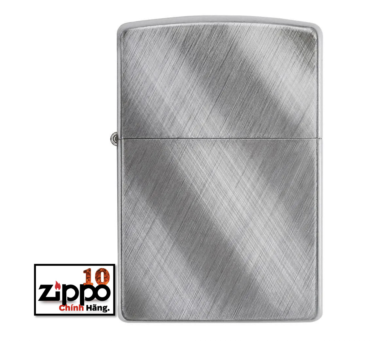 Bật lửa Zippo 28182 Classic Diagonal Weave - Chính hãng 100%