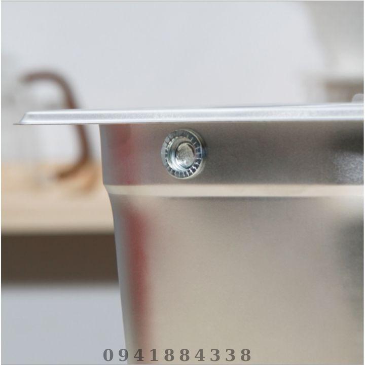 Hộp Đập, Đựng Bã Cà Phê Inox 304