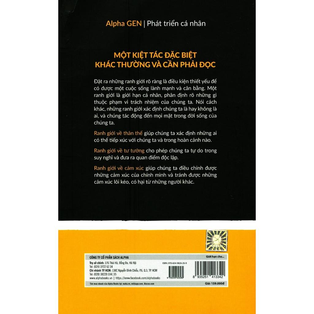 Sách Giới hạn cho con bạn - Alphabooks - BẢN QUYỀN