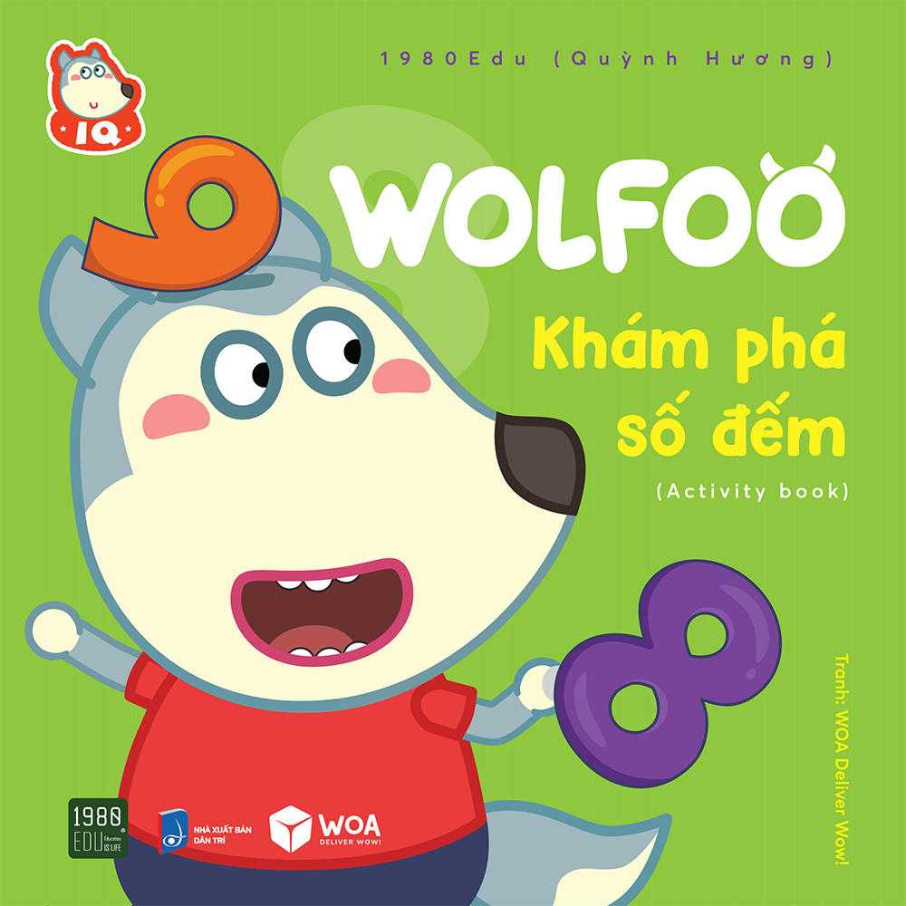 Sách Wolfoo Book - Wolfoo Khám Phá Số Đếm