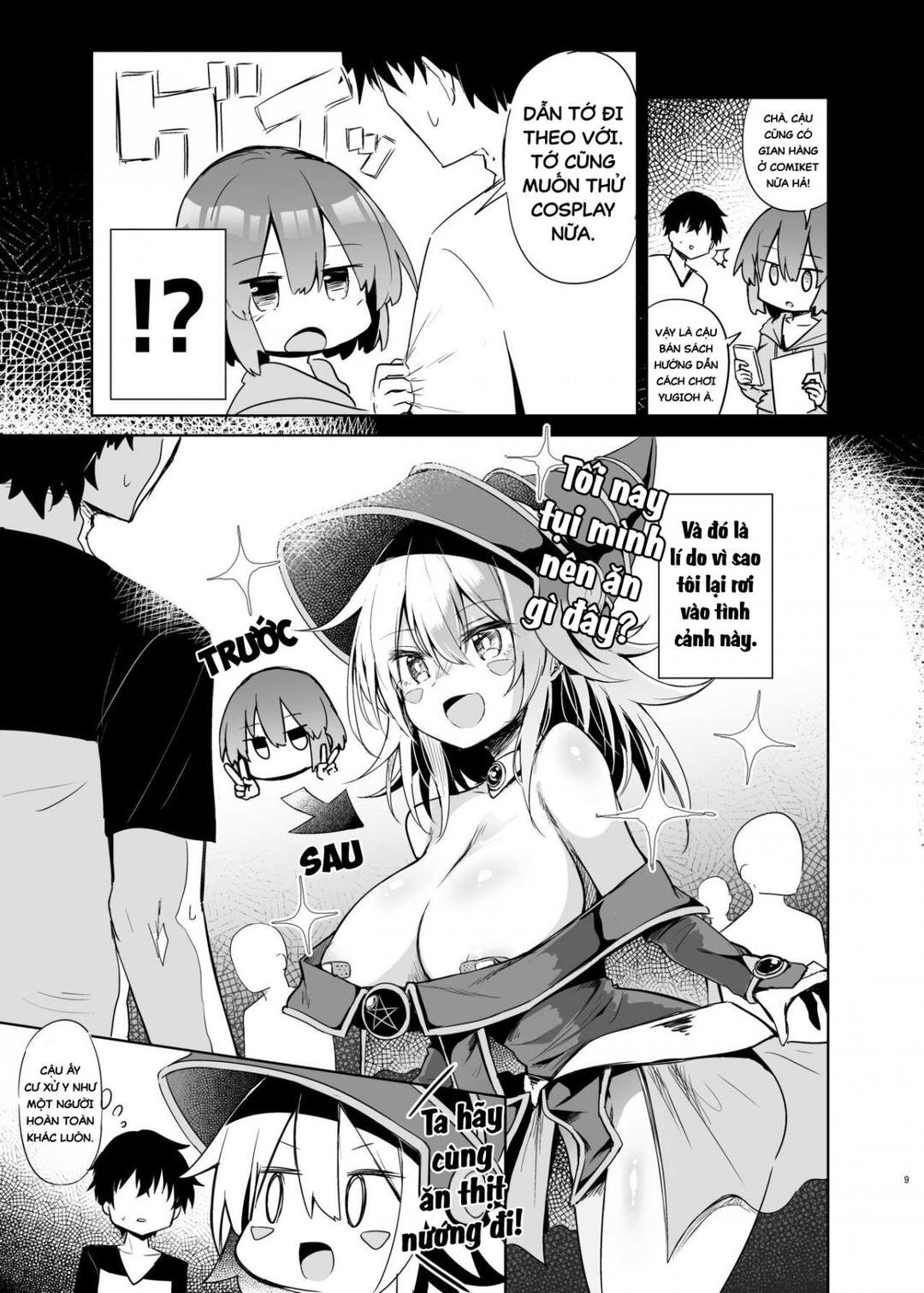 chịch em cosplayer dark magician girl chapter 0 8