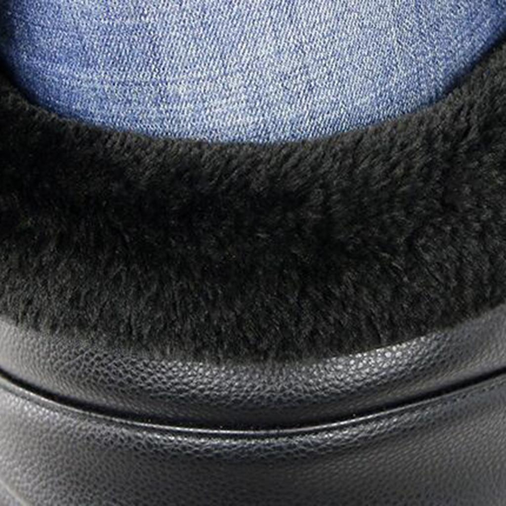 Short Motorbike Scooter PU Knee Leg Warm Protector