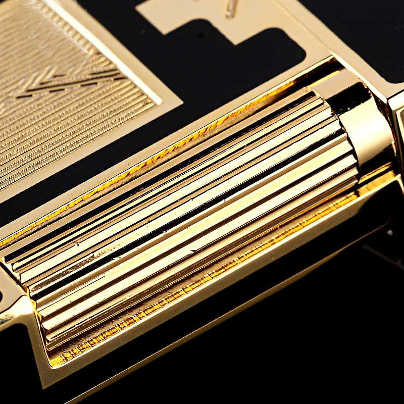 Vỏ Hột Quẹt Bật Lửa Upon D77V Sơn Mài Họa Tiết Hoàng Gia - Dùng Gas Đá Cao Cấp