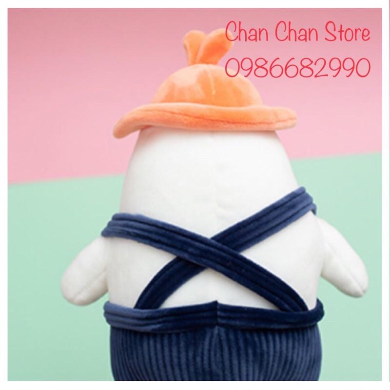 Gấu bông Cà rốt Củ cải trắng Súp lơ gấu bông size 26cm