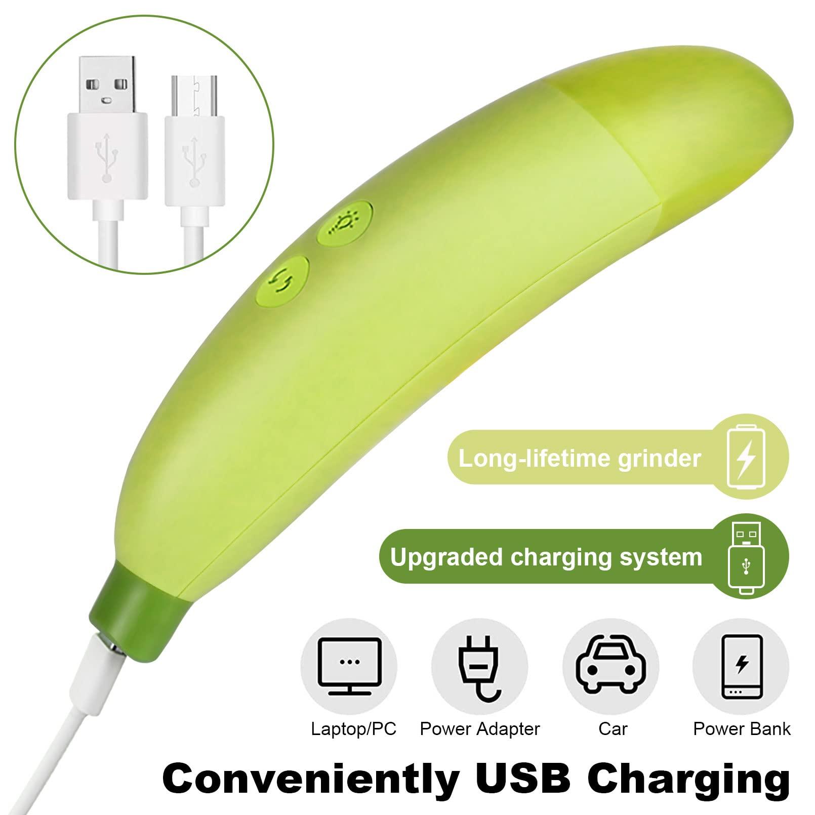 Máy mài móng vuốt cho chó và mèo có đèn LED, 40 Decibel Super-Super Noise Scissors cho chó và mèo nhỏ, vừa và lớn, 2 tốc độ, 3 cổng mài