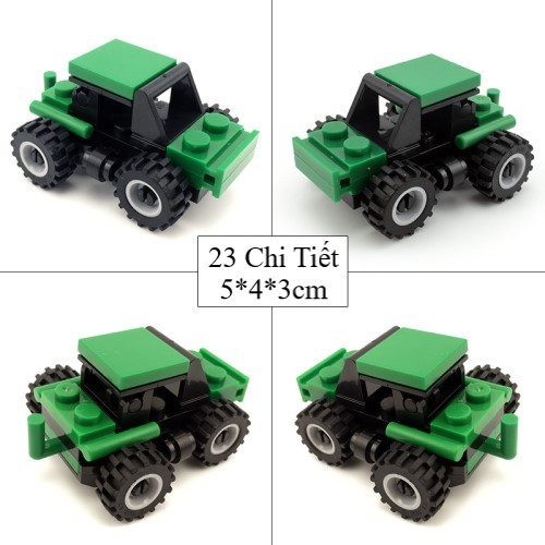 Bộ Sưu Tập Đồ Chơi Lego 14 Mẫu Xe Quân Sự 001