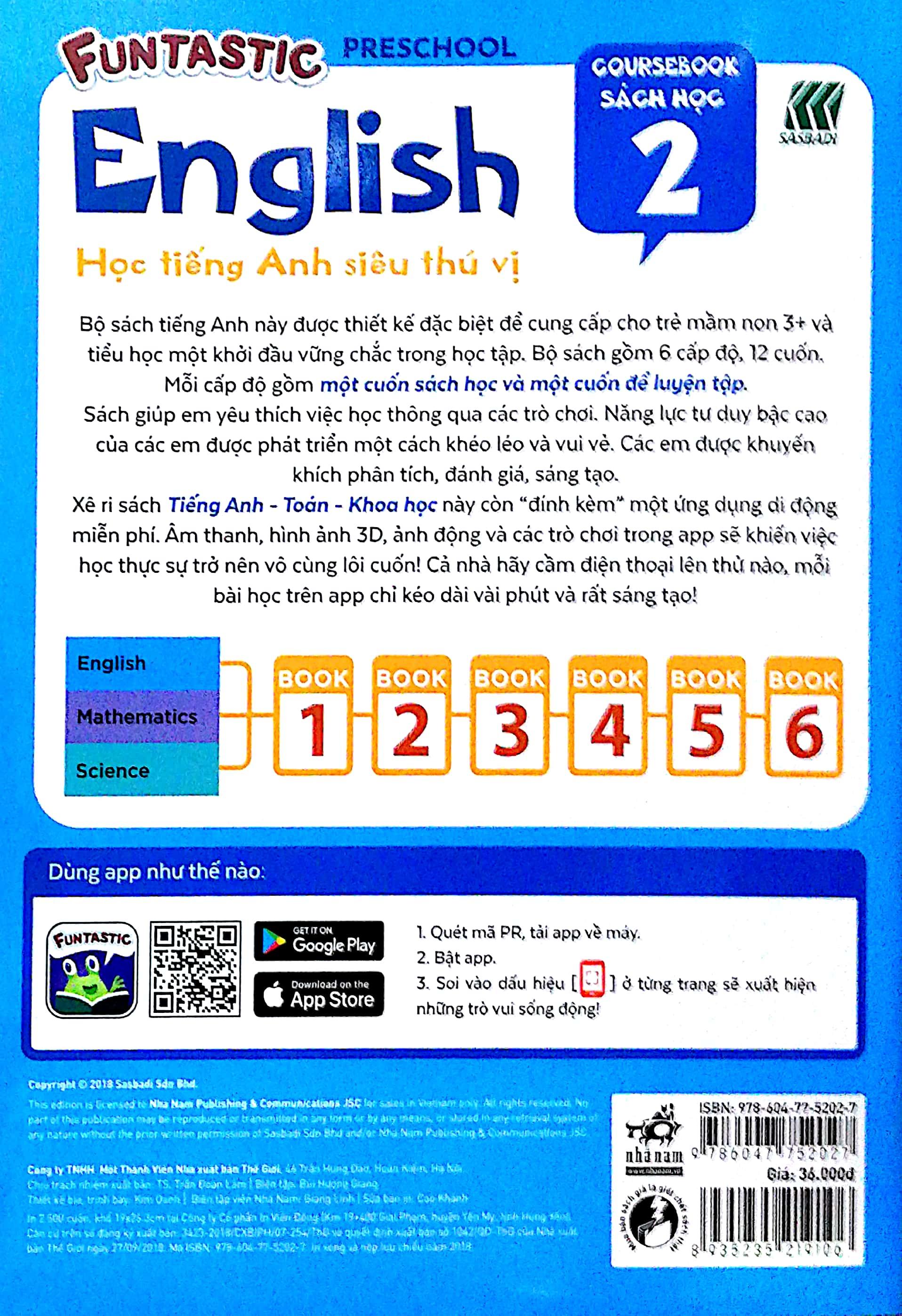 Học Tiếng Anh Siêu Thú Vị: Sách Học 2