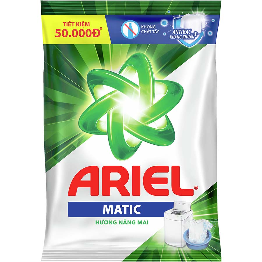 Bột Giặt Ariel Hương Nắng Mai (4.1kg)