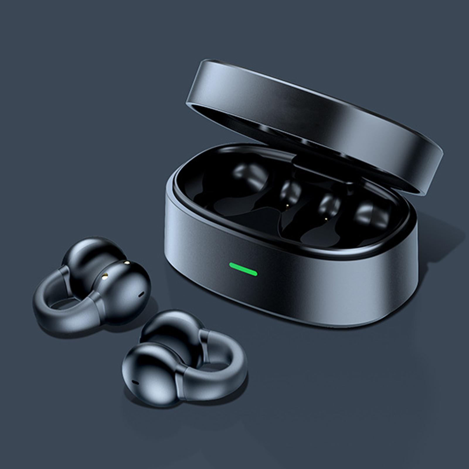 Headphones V5.3 Ear Clip wearing Ergonomic for Computer Gaming Sport