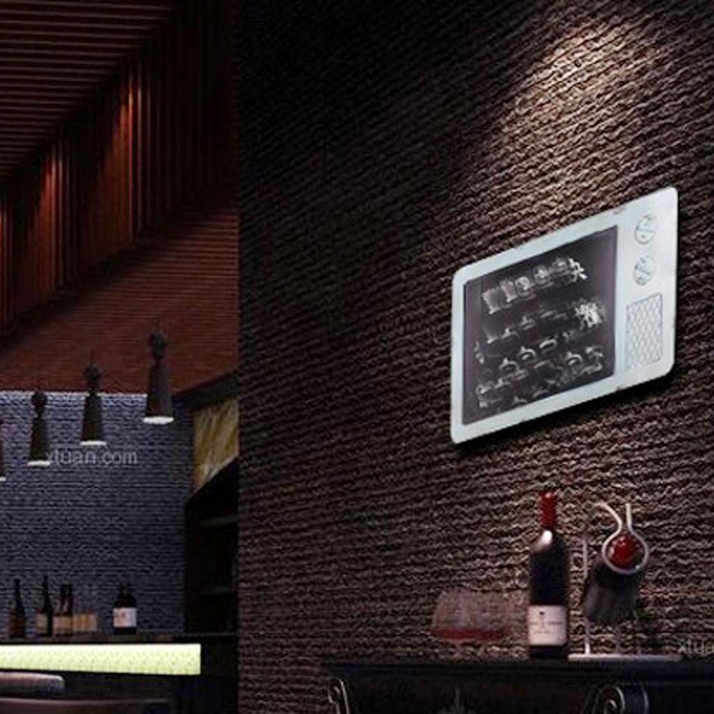 Vintage Metal Blackboard Memo Message Board for Bar Pub Decor Light Blue