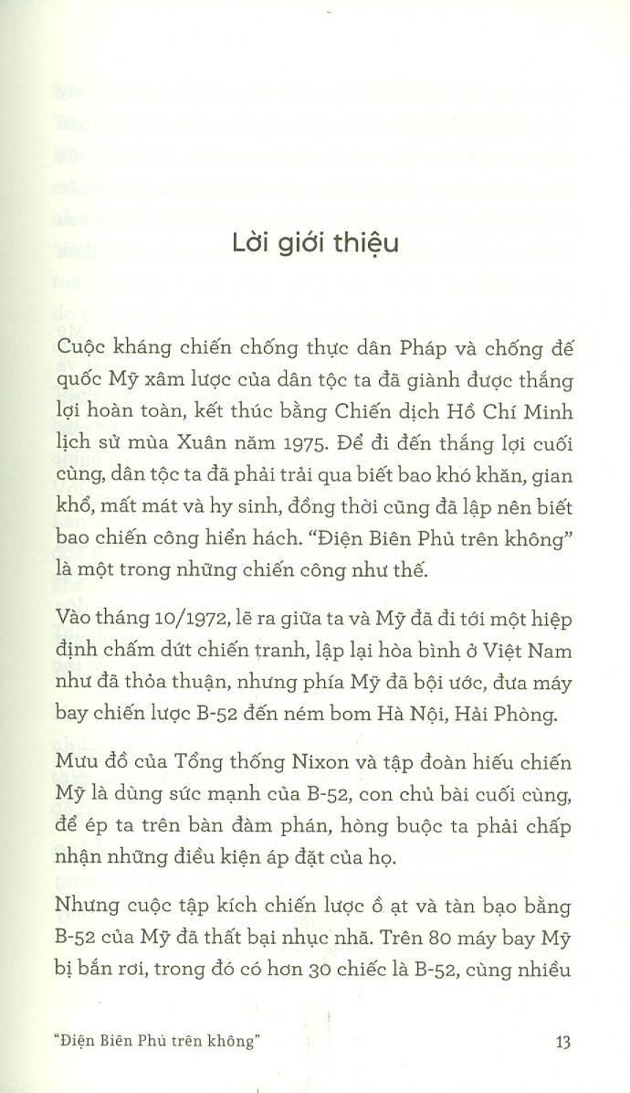 Điện Biên Phủ trên không - Chiến thắng của ý chí và trí tuệ Việt Nam