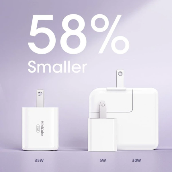 Cốc sạc nhanh Innostyle 35W Minicube GaN II "Hàng Chính Hãng"