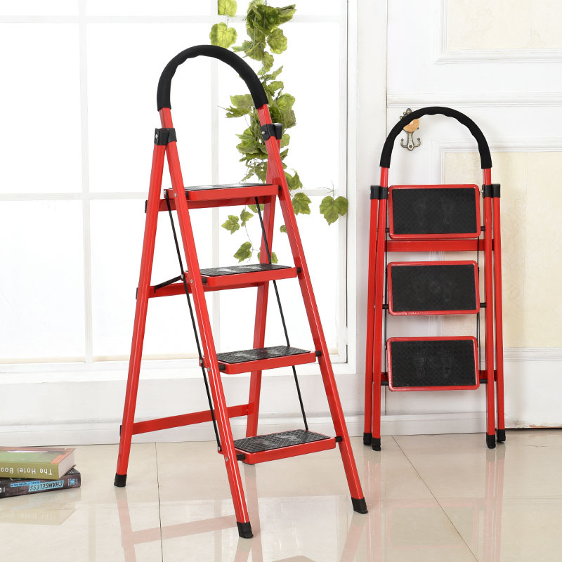 Thang Xếp Căn Hộ Stepladders Coffee Siêu Nhẹ Xếp Gọn Di Động - Home Decor Furniture