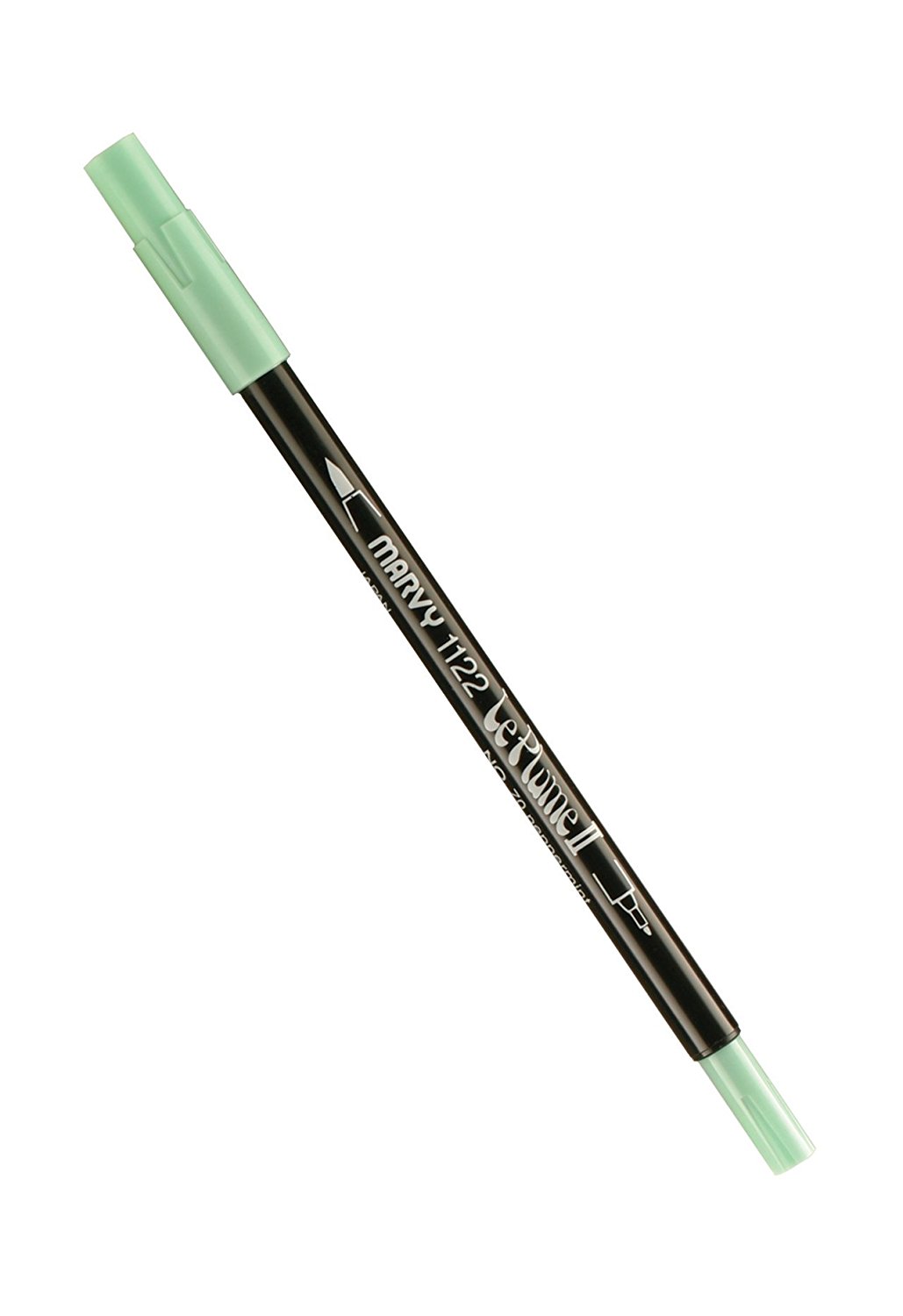 Bút lông hai đầu màu nước Marvy LePlume II 1122 - Brush/ Extra fine tip - Peppermint (70)