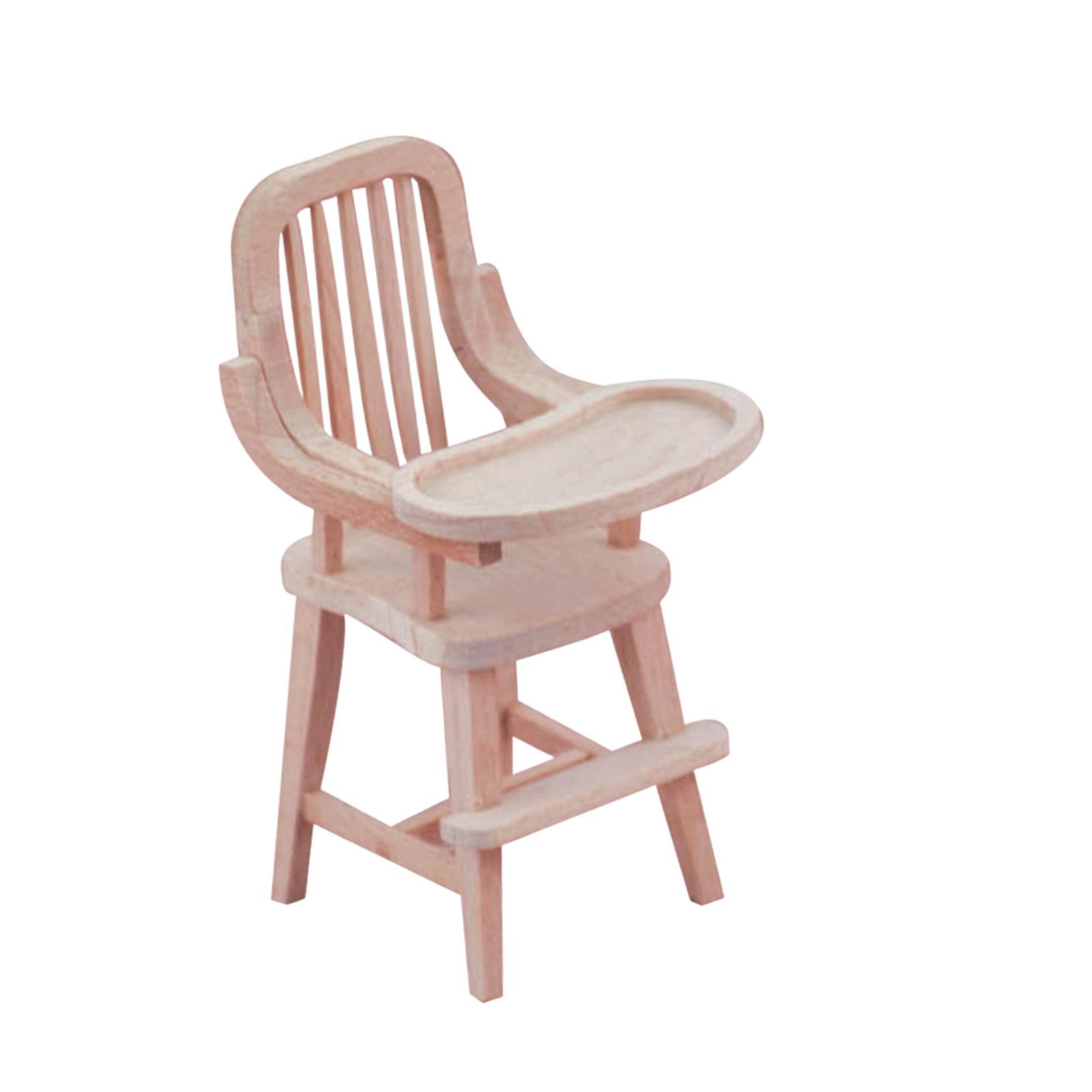 Mini Furniture Model Wooden for Dollhouses Micro Landscape DIY Accessory