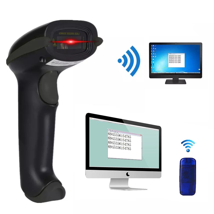 Máy quét mã vạch không dây YHD 5100 2D đọc mã vạch Barcode Qrcode cực nhạy kết nối đầu thu USB không dây dùng trên Máy tính, Laptop - Hàng Nhập Khẩu