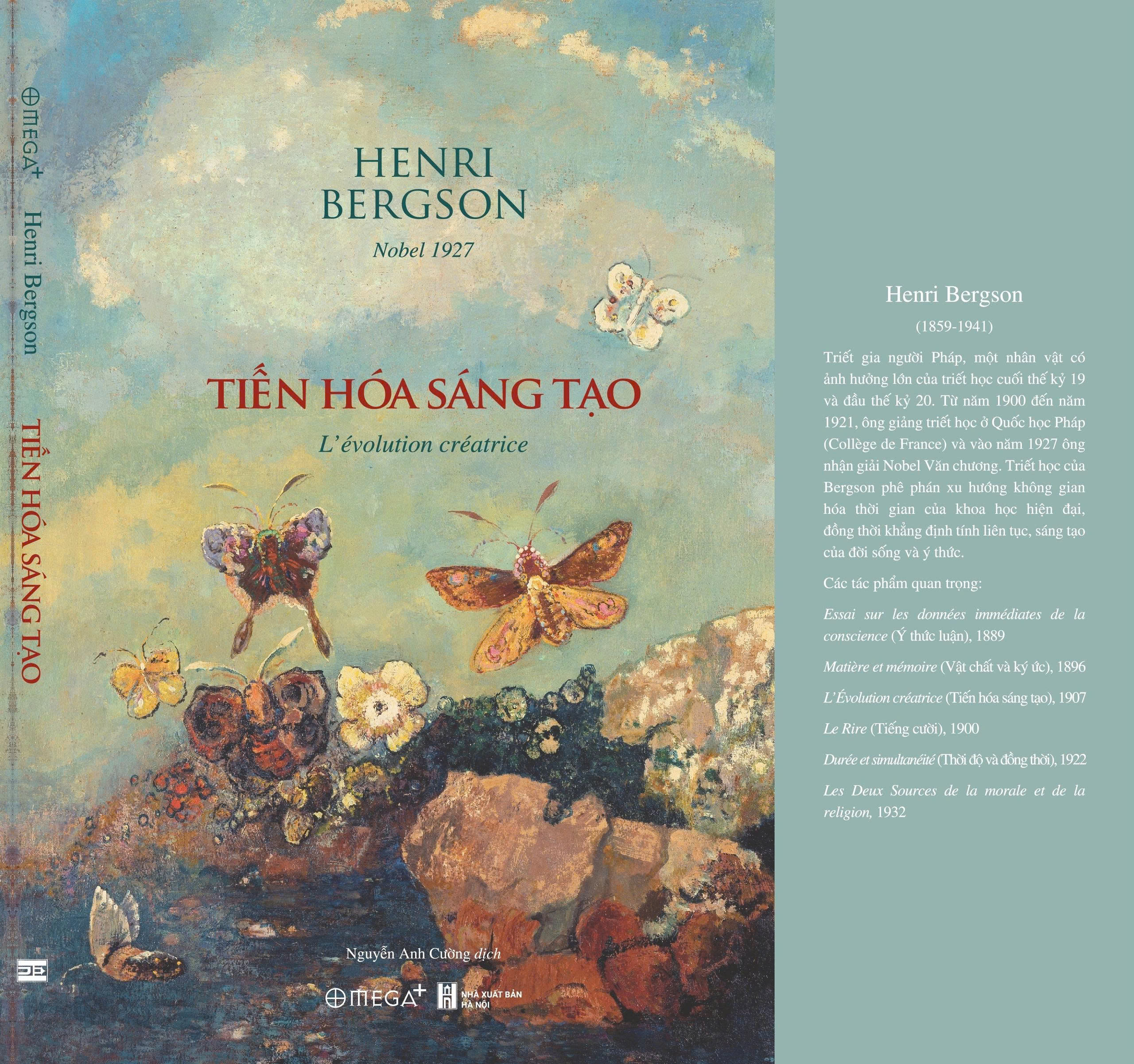 TIẾN HÓA SÁNG TẠO - Henri Bergson - Nguyễn Anh Cường dịch - Omega Plus