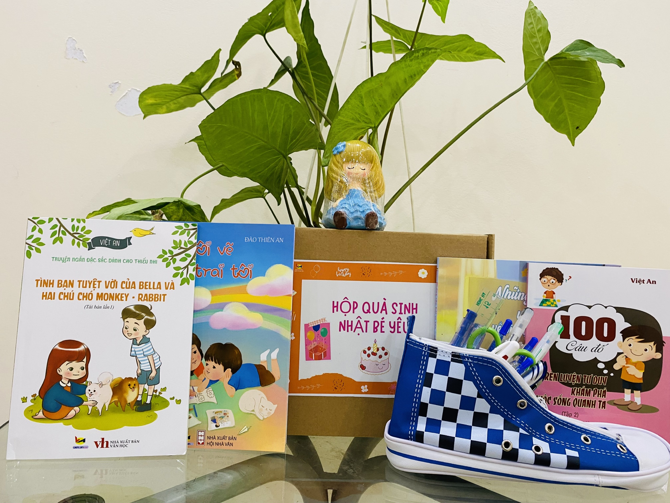 HỘP QUÀ SINH NHẬT BÉ GÁI 6 - 9 TUỔI
