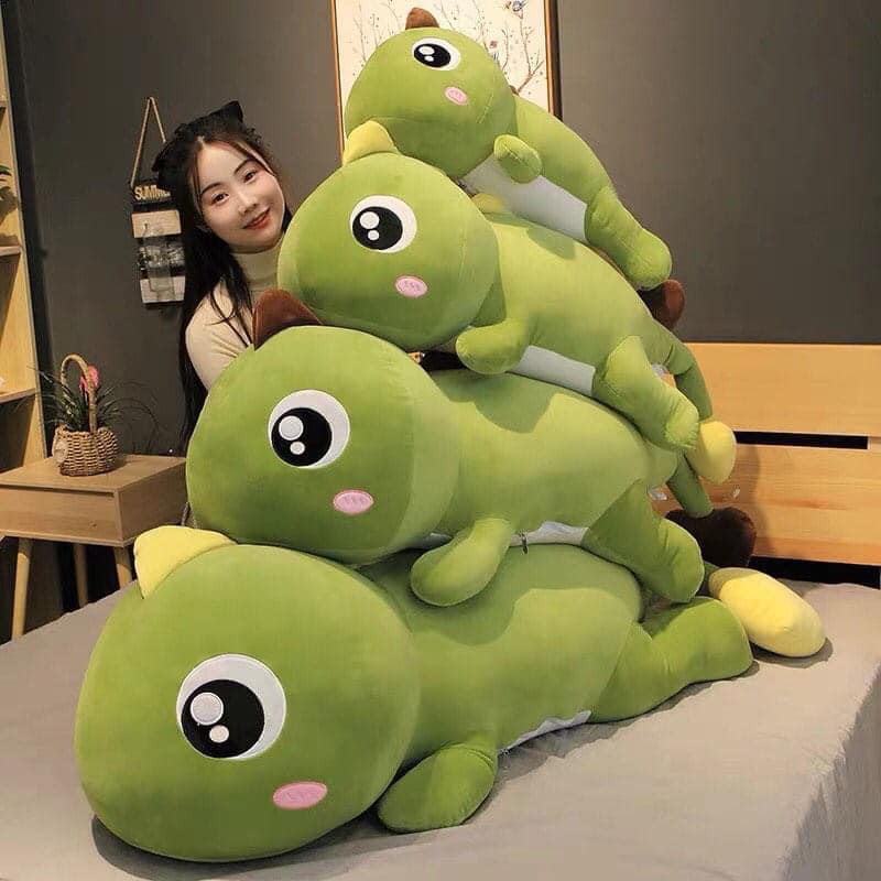 GẤU BÔNG KHỦNG LONG MẮT LỒI SIÊU TO KHỔNG LỒ - GIAO NGẪU NHIÊN MÀU