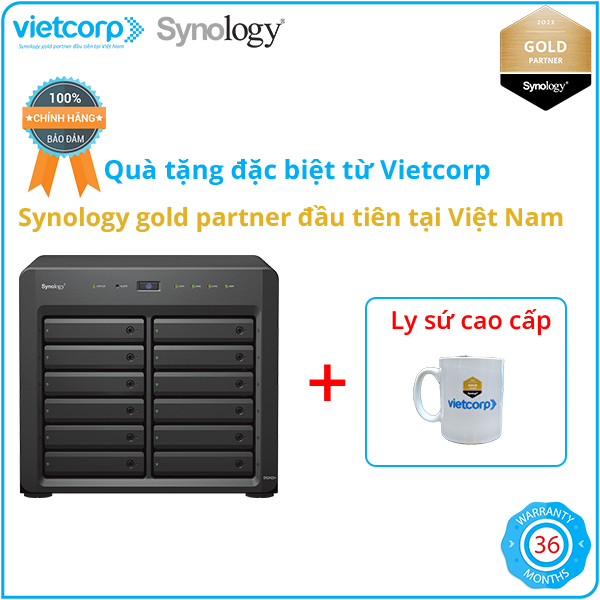 Thiết bị lưu trữ mạng NAS Synology DS2422+ - Hàng chính hãng